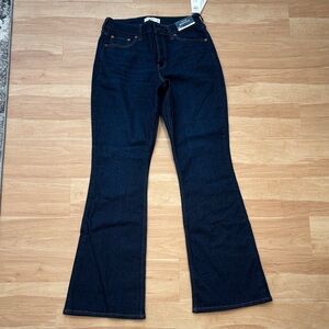 Abercrombie & Fitch Dark Indigo Flare Jeans